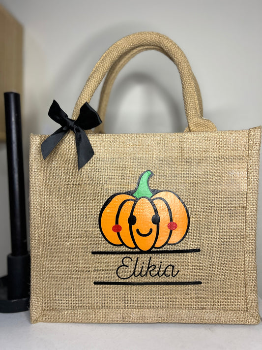 Sac citrouille Halloween