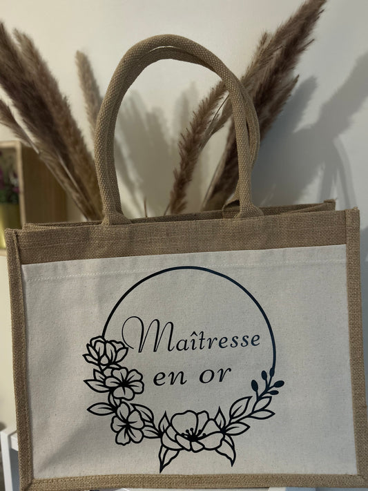 Sac maîtresse en or